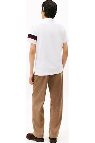 Tommy Hilfiger Rwb Sleeve Tape Reg, Ybr Beyaz Erkek Polo T-shirt