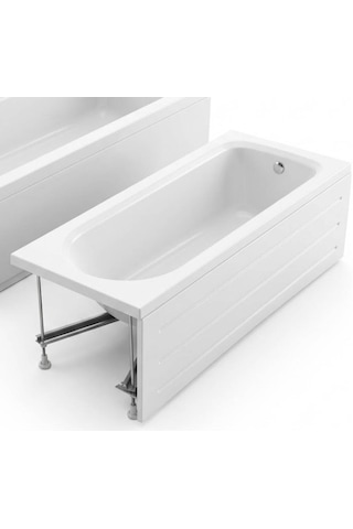 Panelduş - Aria 234 Küvet 170x70 Cm Ayaklı, Ön Panelli Beyaz - Cubkvt023-