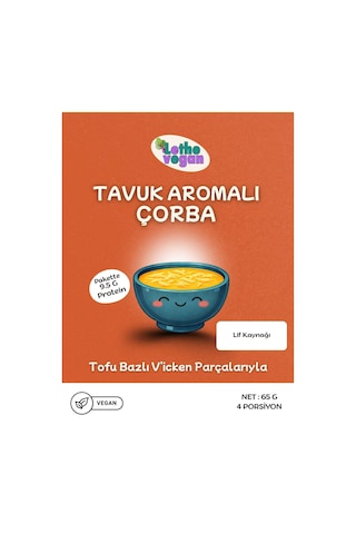 Lethe Vegan Tavuk Aromalı Çorba 65gr-3666