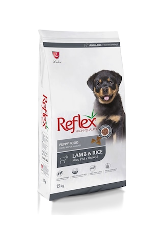 Reflex Kuzu Etli ve Pirinçli Yavru Köpek Maması 15 KG