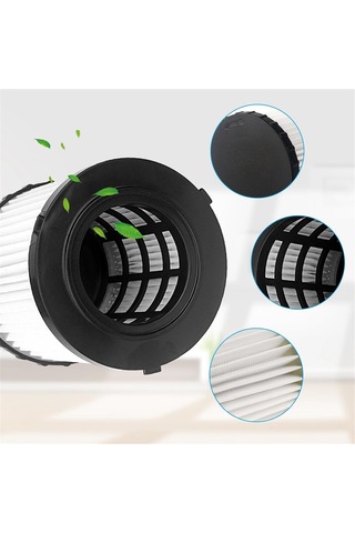 Crackedice Dewalt Atölye Süpürgesi İçin 3 Adet Dcv5801h Vakum Hepa Filtresi