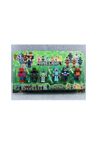 Spiderman Kaptan Amerika Paw Patrol 12 Parça Oyuncak