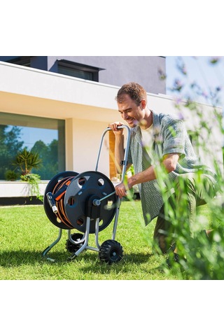 Claber 8891 Metal 60 Hortum Arabası