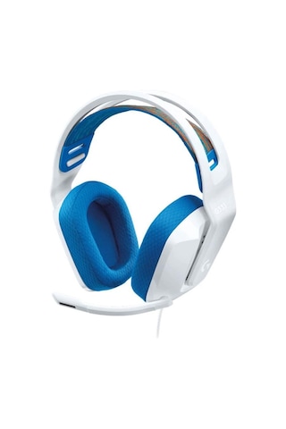 Logitech 981-001018 G335 Beyaz Mavi Mikrofonlu Gaming Oyuncu Kulaklık