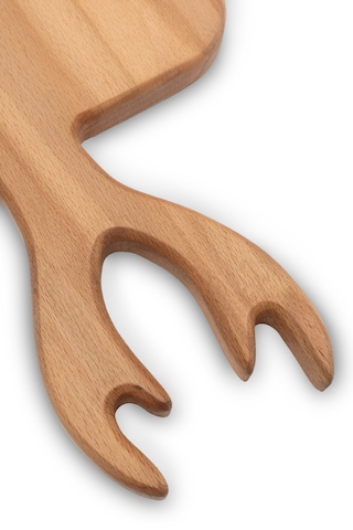 Yekpare Masif Ahşap Sunum Tahtası Kesme Tahtası Kayın Medium 14