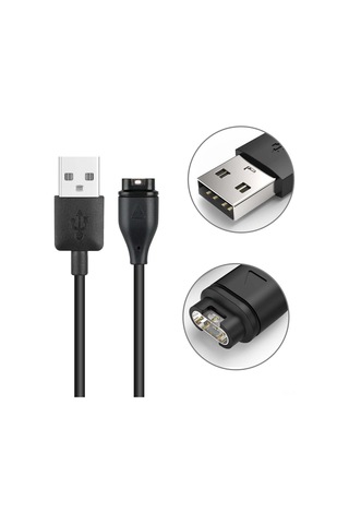 Hombey Garmin Akıllı Saat Usb Şarj Kablosu - Vivoactive 3, Fenix 5/5s/5x, Forerunner 245/935/645, Approach 60 Uyumlu Yedek Şarj Kablosu