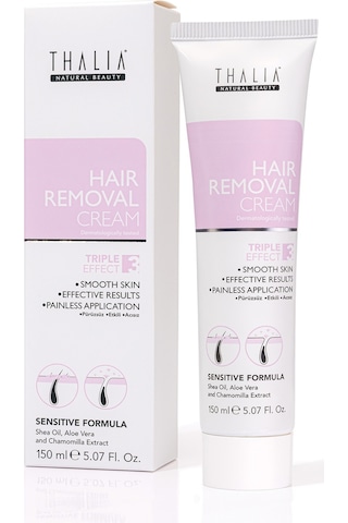 Thalia Aloe Vera & Papatya Özlü Tüy Dökücü Krem 150 ML