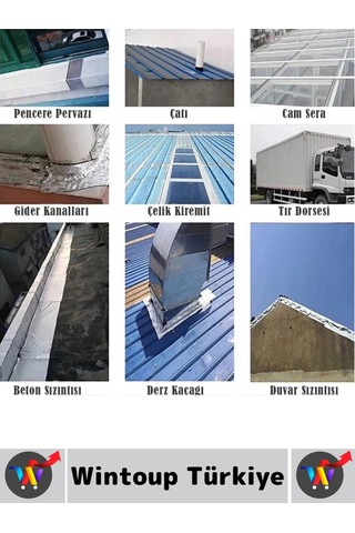 Ultra Güçlü Su Geçirmez Isıya Dayanıklı Alüminyum İzolasyon Tamirat 96 Mm X 2 Metre Çamur Bant 2 Adt