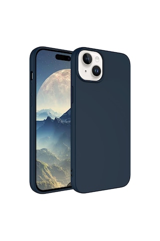 Apple Uyumlu iPhone 15 Tchs Lsr Lansman Kılıf-lacivert Lacivert Lacivert