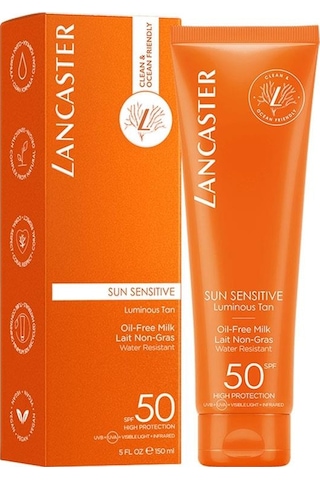 Lancaster Sun Sensitive SPF50 Oil Free Milk 150 ML