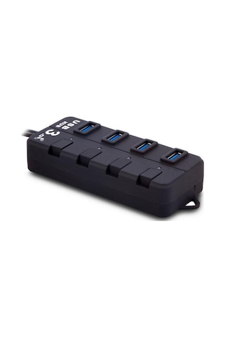 S Link Sl U307B 4 Port Usb 3.0 Siyah Usb Hub