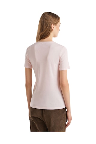 United Colors Of Benetton Basic Kısa Kollu Bisiklet Yaka T-shirt Pembe