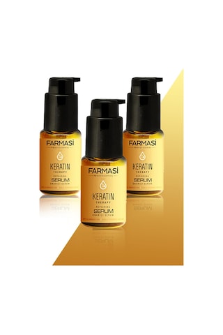 Farmasi Keratin Therapy Onarıcı Saç Bakım Serumu 3 x 30 ML