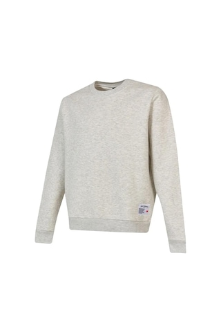 New Balance Lifestyle Mnc3503-snw1 Gri Erkek Sweatshirt Gri