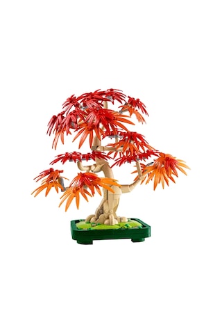 LEGO® Botanicals Japon Kırmızı Akçaağaç Bonsai Ağacı 10348 - Yetişkinler için Dekoratif Yapım Seti (474 Parça)