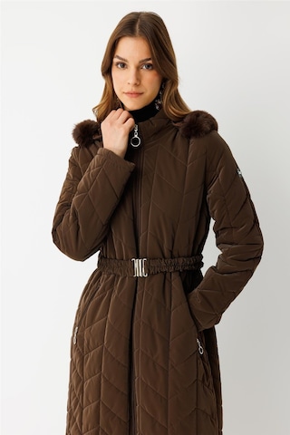 Kapitone Tam Boy Kaban Kahve Kahve