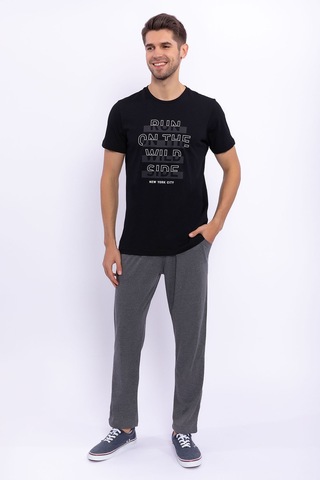 Arnetta Run On The Wild Side Siyah  Erkek Slim Fit Takım
