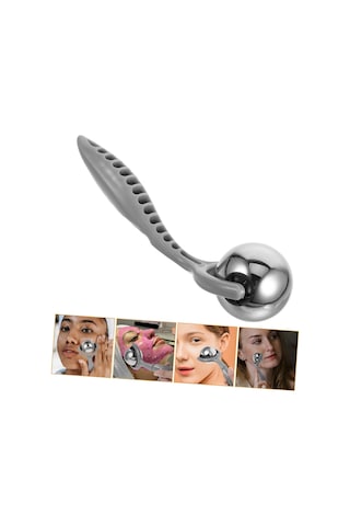 Valıclud 5 Adet Yüz Guasha Aracı Rulo Yüz Masajı Yüz Masaj Aleti Yüz Guasha Kazıma Aracı Rulo Yüz Guasha Aracı Göz Rulosu Yüz Guasha Aracı Sadece Gri