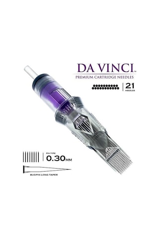 Bishop Davinci V2 1021 Mlt Magnum Bugpin Long Taper Kartuş Dövme İğnesi