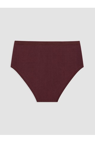 Lcw Dream Bordo Fitilli Klasik Külot
