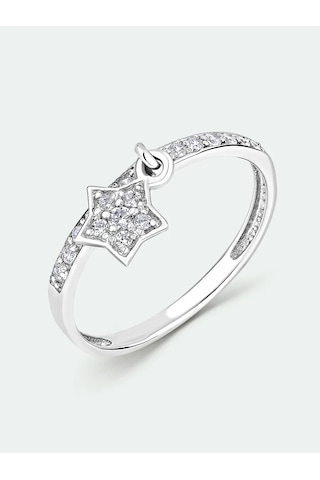 Torgovyj Dom Uvelir Holding 925 Ayar Gümüş Zincire Askılı İnce Zirkon Taşlı İzin Yol Takısı 434596177 Gümüş