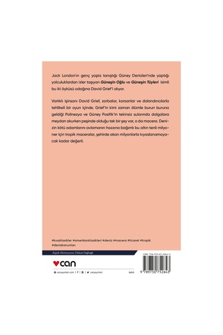 Güneşin Oğlu - Jack London - Can Yayınları