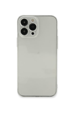 Apple iPhone Uyumlu 13 Pro Max Kılıf Fly Lens Silikon - Şeffaf