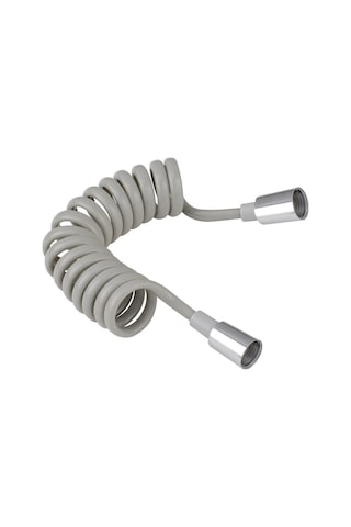 Fause Yaylı Esnek Taharet Musluğu Hortumu 200 Cm Pirinç Somon Kdh105 Gri