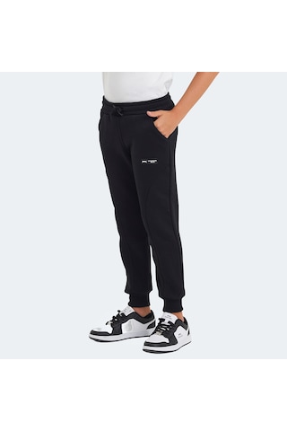 Slazenger LAVRA Çocuk Cepli Siyah Eşofman Altı