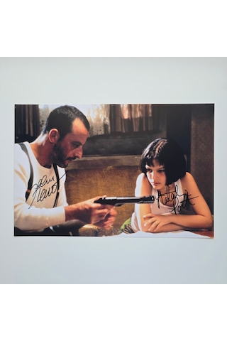 Jean Reno & Natalie Portman, Leon: The Professional 20x30 Cm Boyu