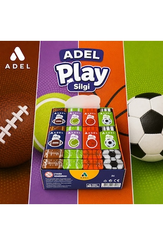 Adel Play Silgi 4 Adet