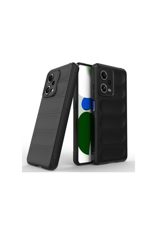 Xiaomi Poco X5 5g Kılıf Optimum Silikon - Siyah Çok Renkli