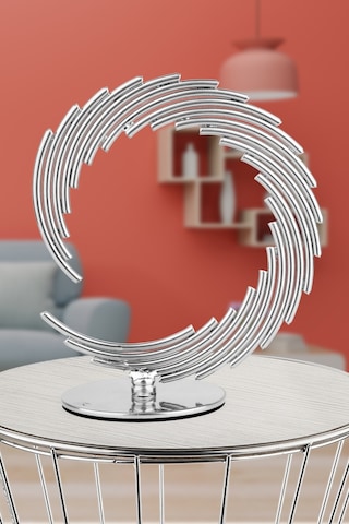 Begüsa Bakü Metal Aksesuar Biblo 18 Cm Krom