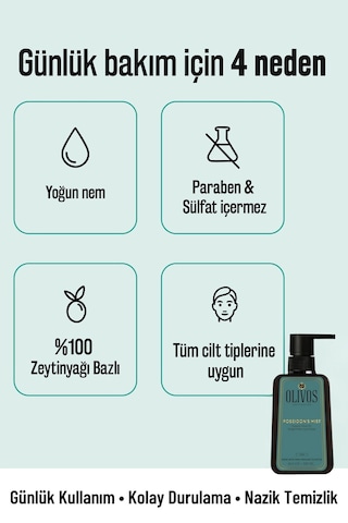 %100 Doğal Zeytinyağlı Bergamot Kokulu Sıvı El Sabun Yoğun Nemlen 84540781