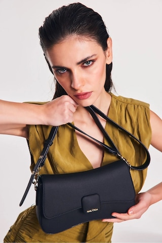 Çapraz Çanta Kadın Cn6506t Nautıca Nautıca Ladıes Bag Black Black Siyah