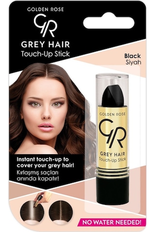 Golden Rose Gray Hair Beyaz Kapatıcı Saç Ruju 01 Siyah Golden Rose Gray Hair Beyaz Kapatıcı Saç Ruju 01 Siyah