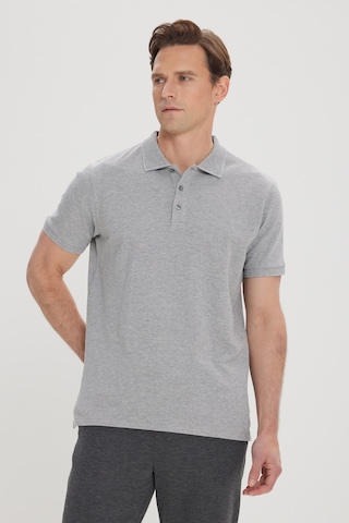 Ac&Co / Altınyıldız Classics Erkek Gri Slim Fit Dar Kesim Polo Yaka Tişört 4A4820200001GmjXL Gri