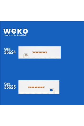 Wkset-5301 35624x1 35625x1 Bn96-39627a - Bn96-39628a 2 Adet Led Bar 42led Tvnizi Açıp İçindeki Led Barla Birebir Aynısı Olduğunu Görmeden Almayınız. Sonrasında İade Almamaktayız. Beyaz