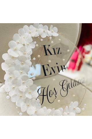 Kız Evine Hoşgeldiniz Kapı Süsü
