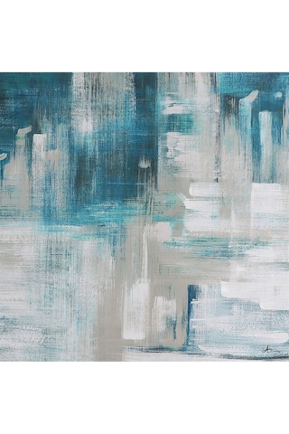 Soyut El Yapımı Yağlı Boya Tablo 95x95cm