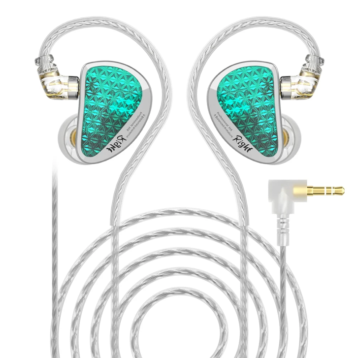 Kz As16 Pro 16ba Cyan Mikrofonsuz 3.5mm Dengeli Armatür In-ear Monitör Kulak İçi Kulaklık Kz-as16-pro-16ba-nomıc-cy