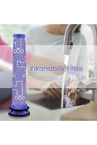 Dyson V6 V7 V8 Uyumlu Dc58, Dc59, Dc6, Dc74 İle Ön Filtre 2'li