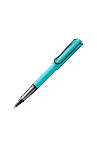 Lamy Al-star Roller Kalem Aluminyum Turmaline Metal Siyah Klips Turkuaz