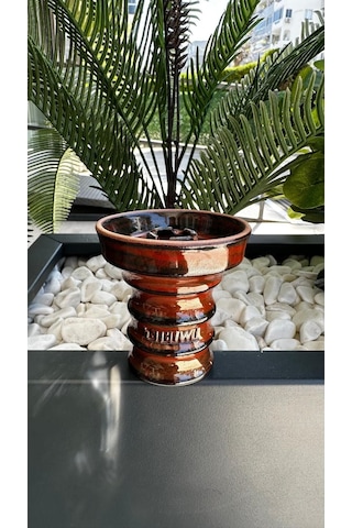 Gt Bowls Arte Nargile Lülesi /phunnel Kiremit-siyah