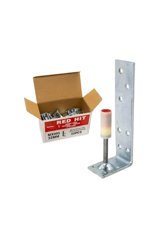 Red Hit Mx005 L Köşebentli Barutlu Çivi 50 Li Paket