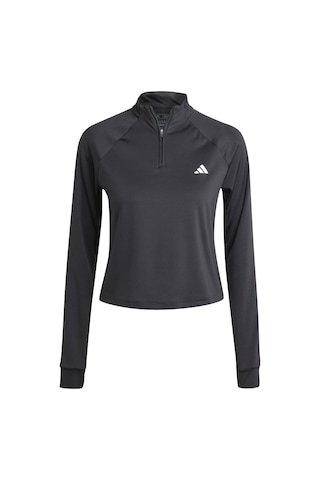 Adidas Tr-es 1/4zıp Black Siyah Kadın Fermuarlı Sweatshirt Siyah