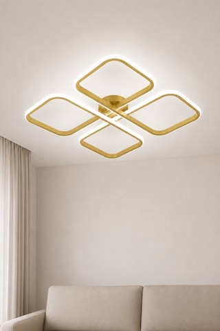 Nuvo Led Plafonyer Avize Beyaz Işık Eskitme