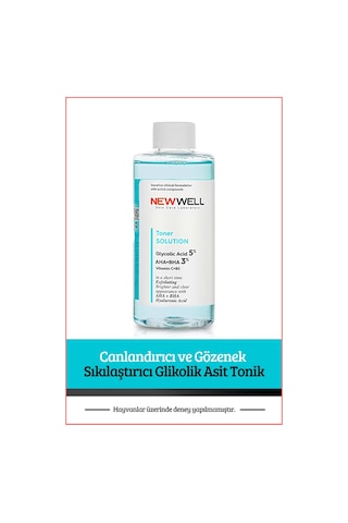 New Well Canlandırıcı ve Gözenek Sıkılaştırıcı Tonik 200 ML