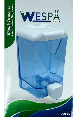 Wespa Plastik Şeffaf Köpük Sabun Dispenseri 1000 ml. x 50 Adet