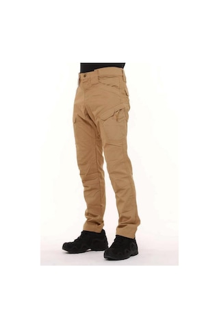 Single Sword Ön Cep Detaylı Taktik Outdoor Pantolon Kum